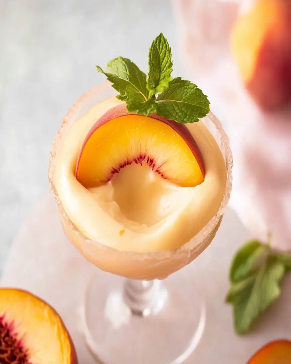 Peach Posset: Indulgent Creamy Delight You’ll Crave!