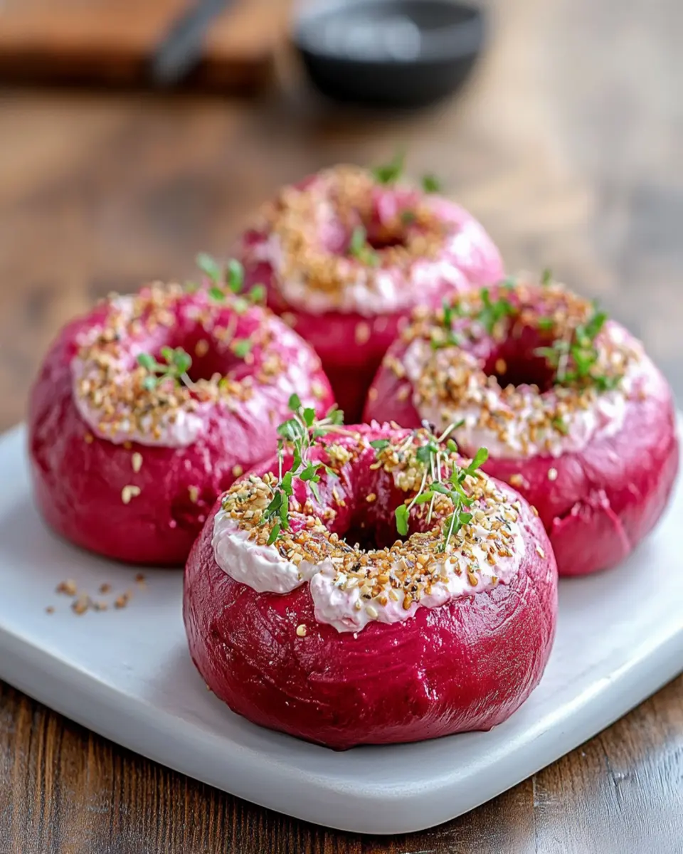 Rote Bete Bagel: Irresistibly Bold and Deliciously Unique!