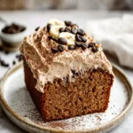 Coffee Banana Bread with Espresso Frosting First Image First Image