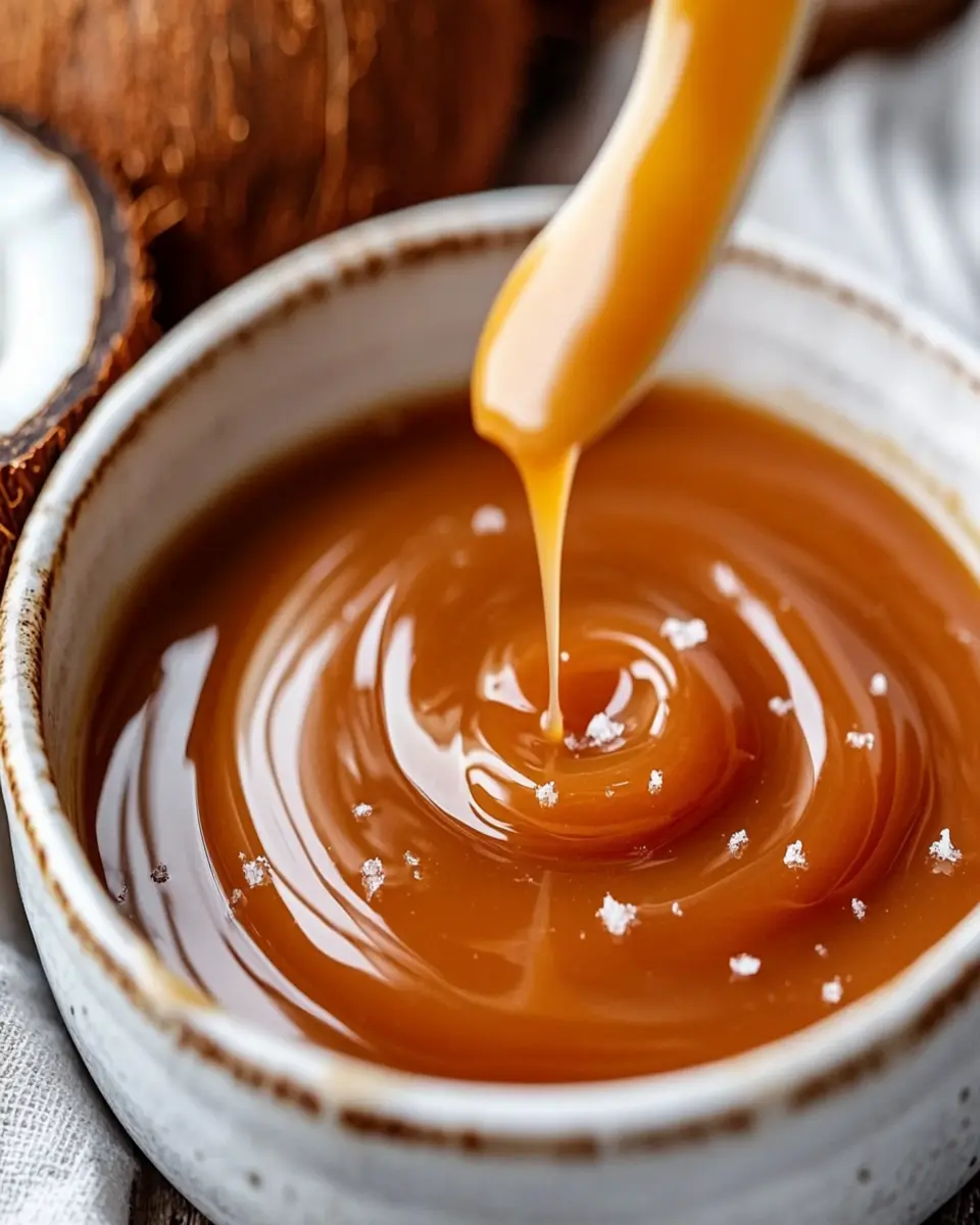Vegan Coconut Milk Caramel Sauce: Indulgent & Creamy Delight