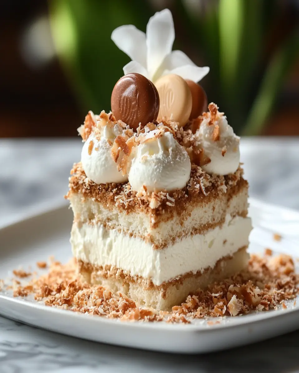 Raffaello Coconut Tiramisu: Indulge in Blissful Layers