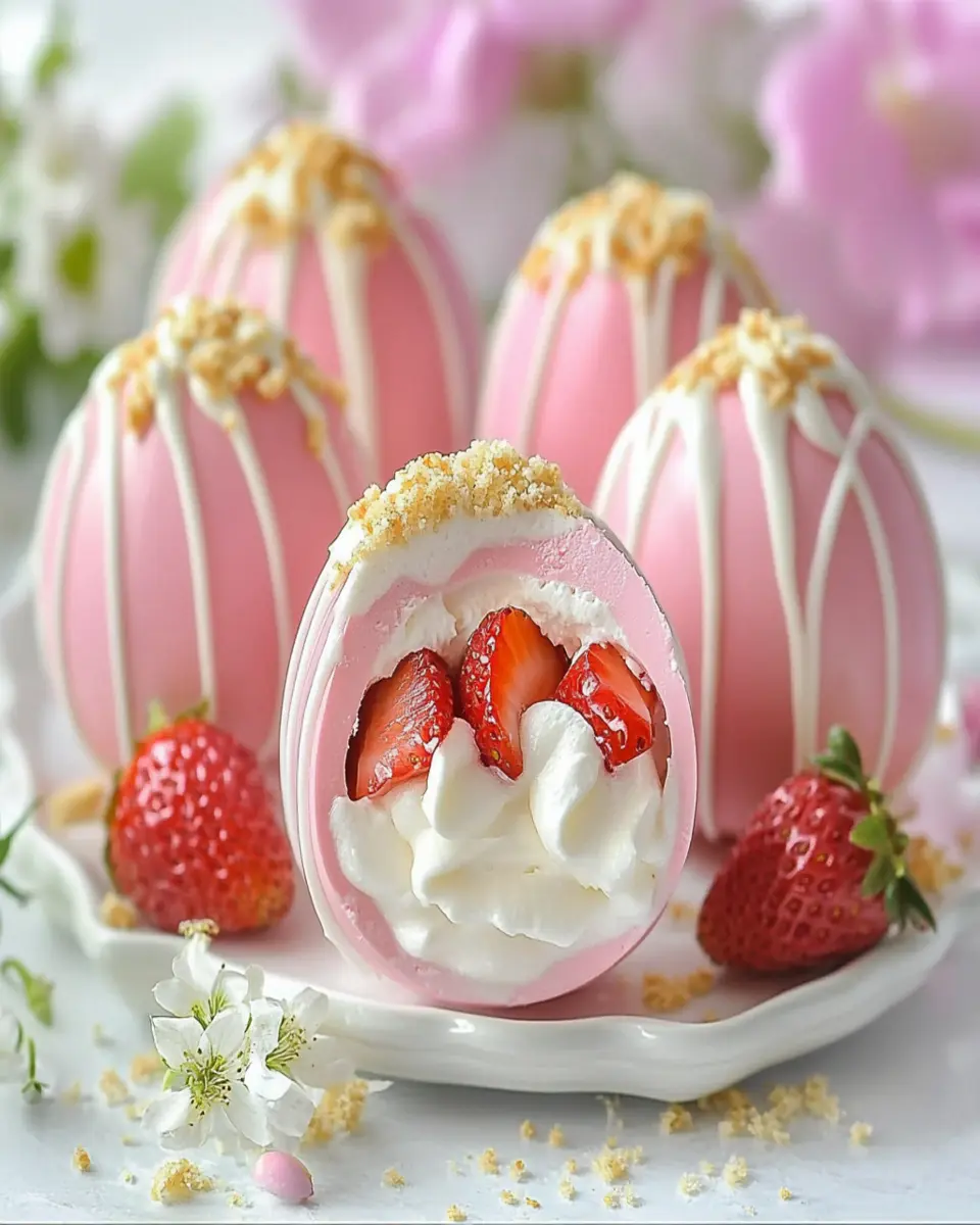Strawberry Shortcake Easter Egg Bombs: Indulgent Bliss Awaits