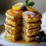 These Lemon Poppy Seed Pancakes First Image First Image