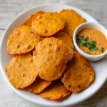 Delicious Red Lentil Crackers: First Image First Image