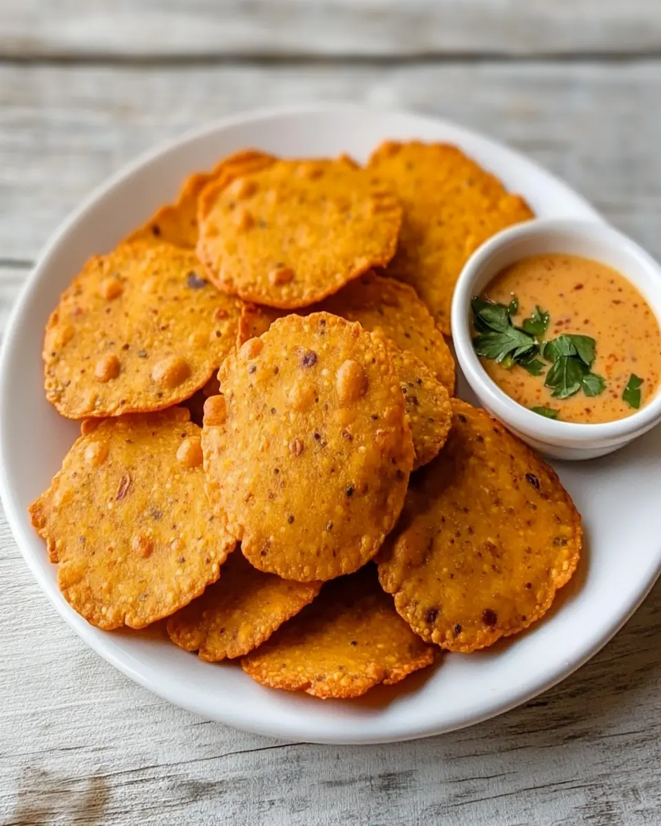 Delicious Red Lentil Crackers: Easy, Crispy, Guilt-Free Snack
