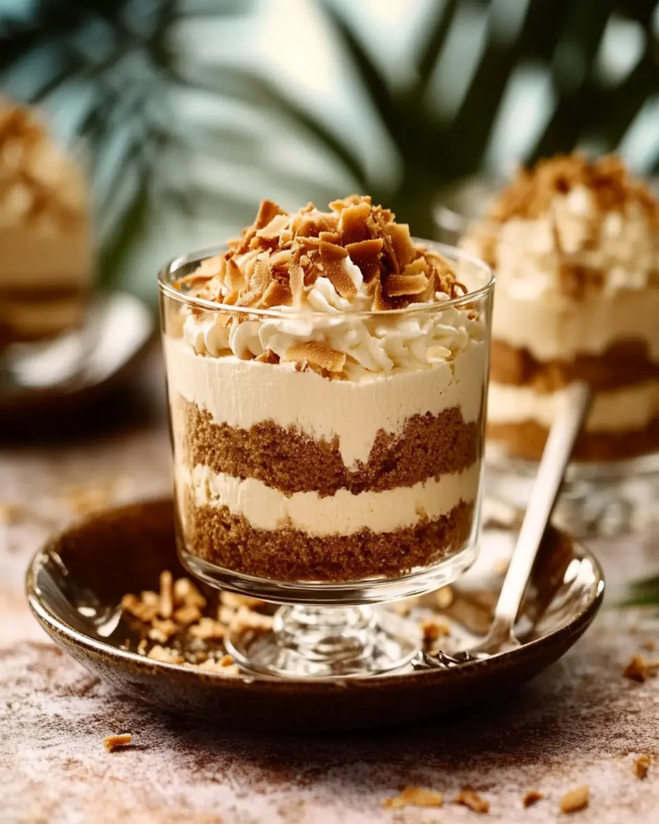 Coconut Rum Tiramisu Bliss: Indulgent Treat for Any Occasion