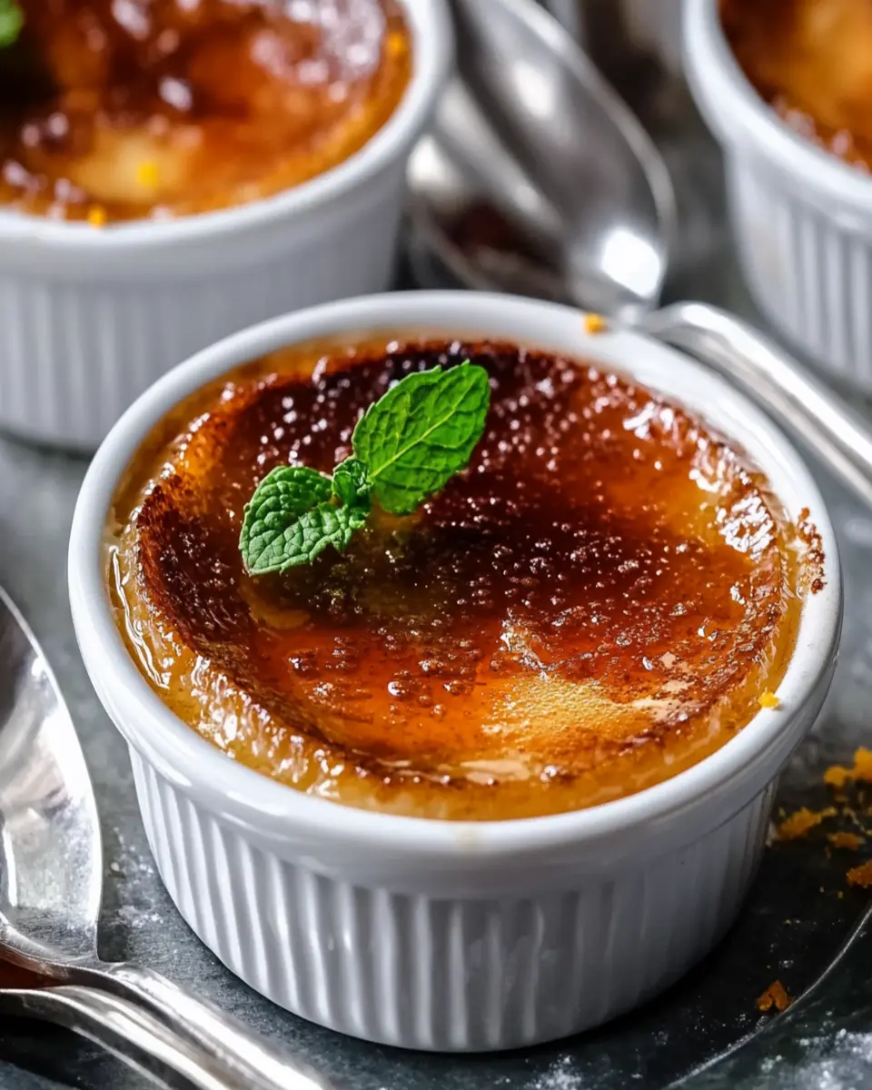 Thai Tea Creme Brulee: The Indulgent Twist You Crave