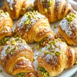 Pistachio Filled Croissants First Image First Image