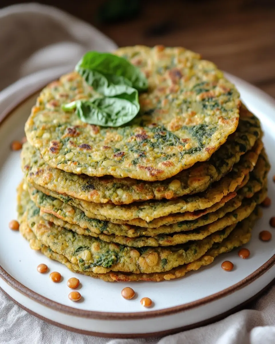 Lentil Spinach Flatbread: Easy, Flavor-Packed Homemade Delight
