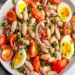 Authentic Piyaz Turkish White Bean Salad First Image First Image