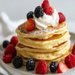 Easy Keto Cream Cheese Pancakes First Image First Image