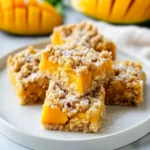 Mango Oatmeal Crumble Bars First Image First Image
