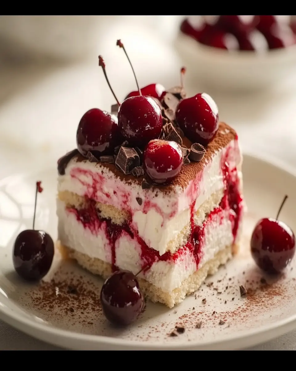 Cherry Amaretto Tiramisu: The Ultimate Indulgent Dessert Experience