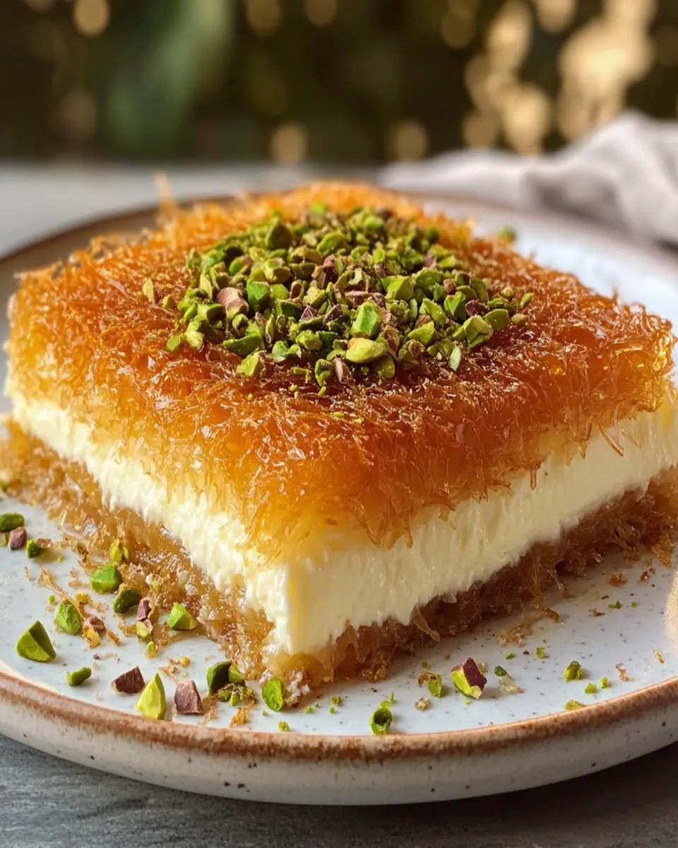 Lebanese Knafeh: The Irresistibly Creamy Dessert You’ll Love
