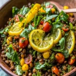 Lemon Pesto Lentil Salad First Image First Image