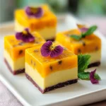 Creamy Mango Passionfruit Bars First Image First Image