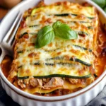 Cheesy Zucchini Lasagna with Tuna First Image First Image