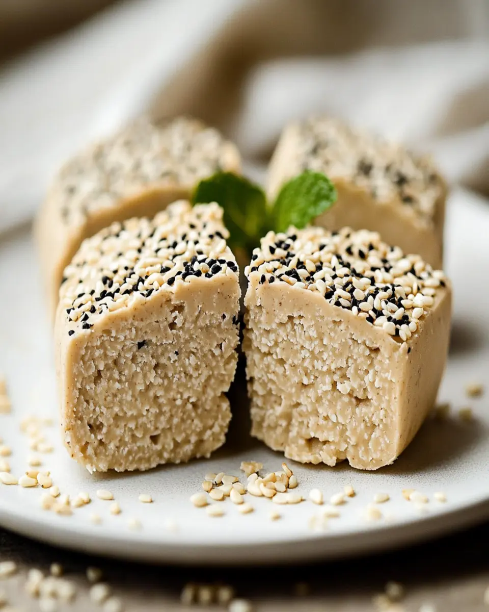 Healthy Tahini Halva: Irresistibly Creamy and Guilt-Free Treat