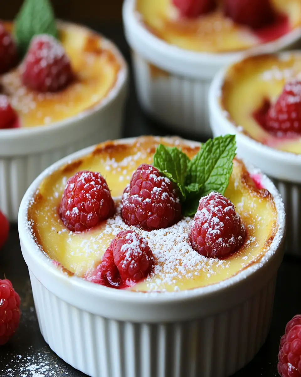 Raspberry Custard Gratin: The Irresistibly Creamy Delight