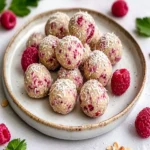 Easy Raspberry Protein Balls First Image First Image