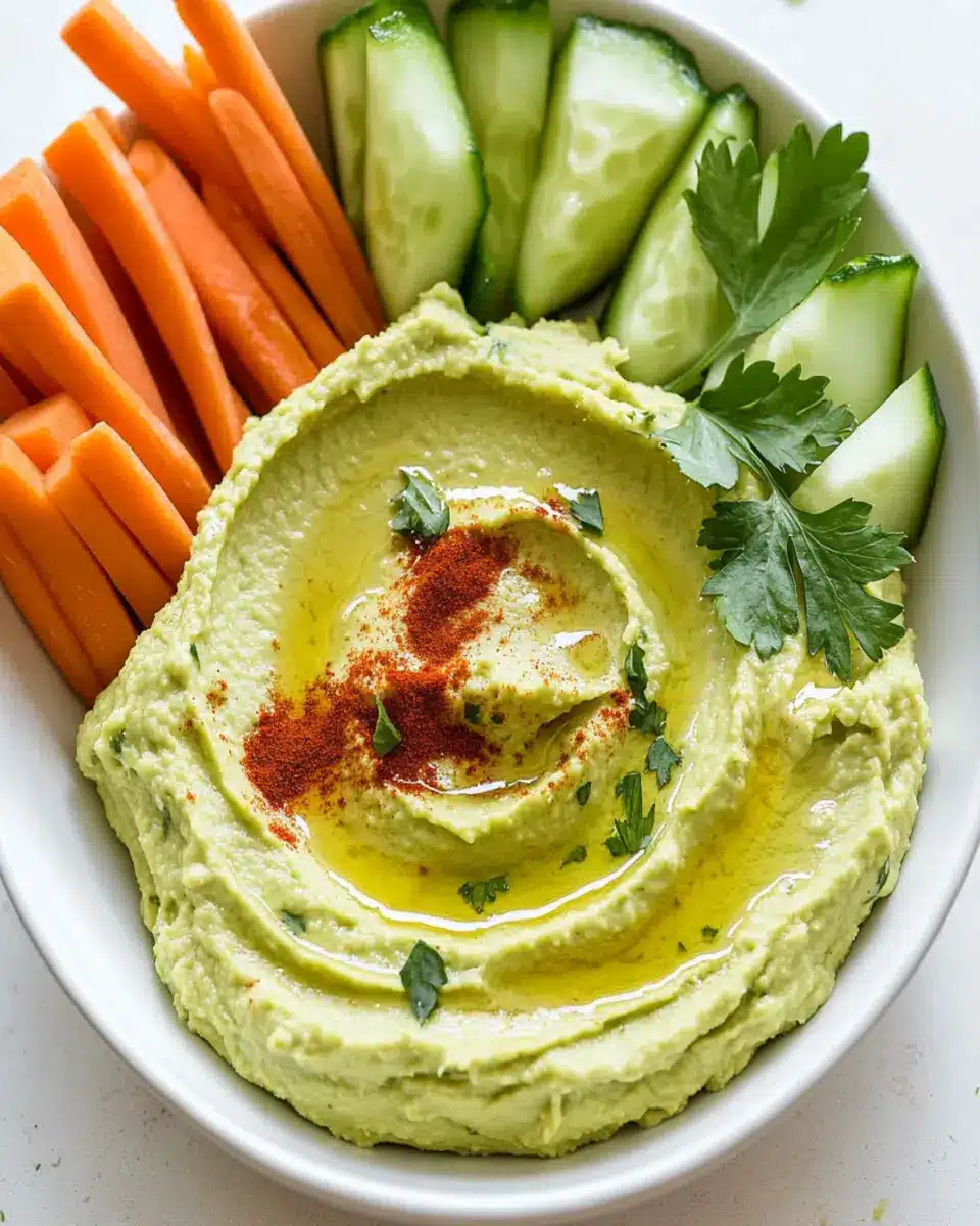 The Best Avocado Hummus: Creamy, Dreamy, and Guilt-Free!