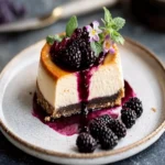 Mulberry & Earl Grey Cheesecake First Image First Image