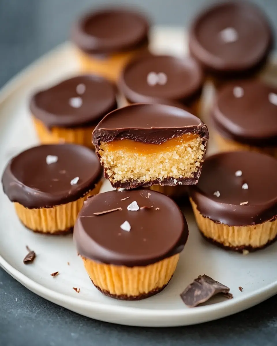 Healthy Twix Cookie Cups: Indulgent Treats Made Easy