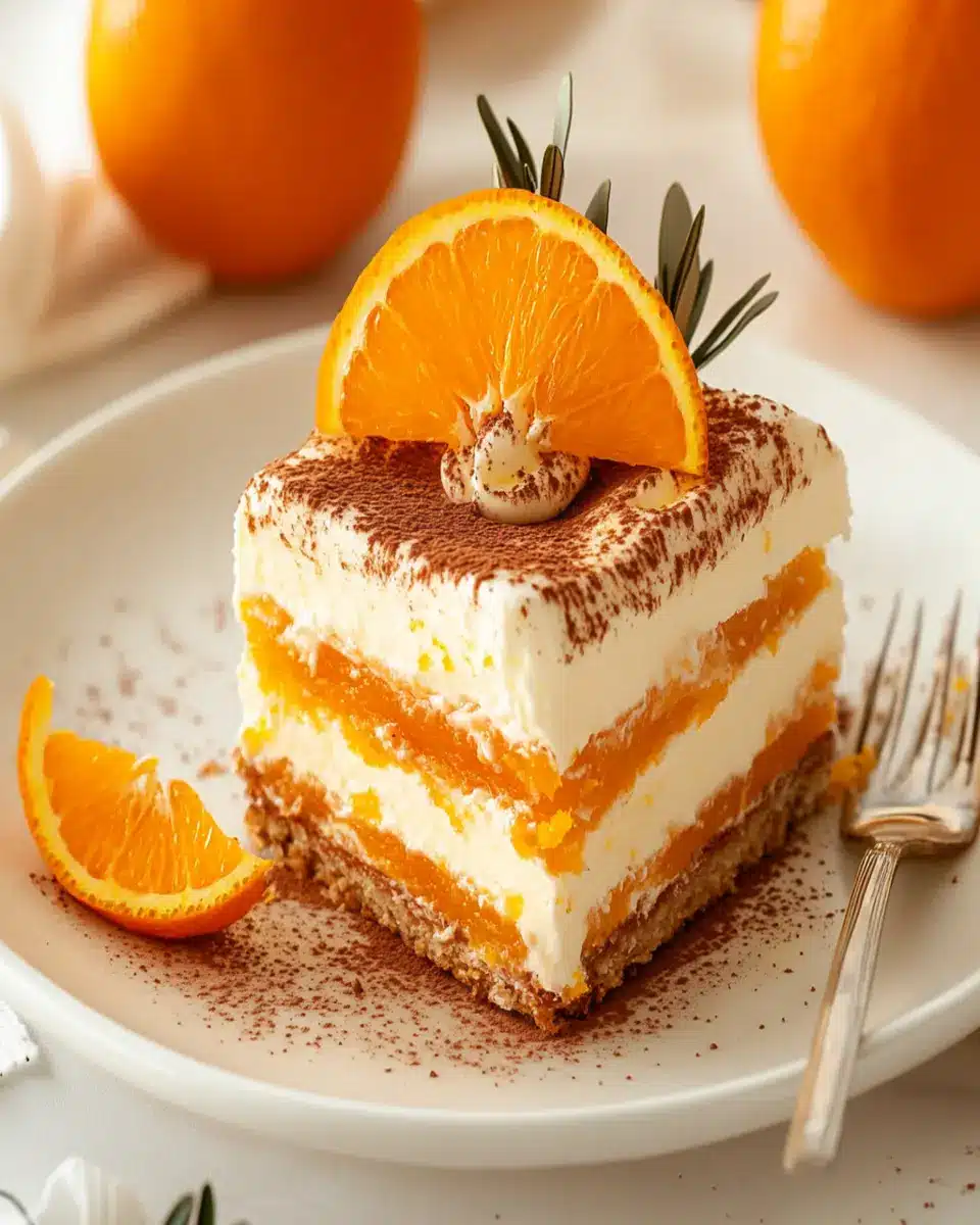Vegan Orange Tiramisu: Indulgent Twist on a Classic Delight