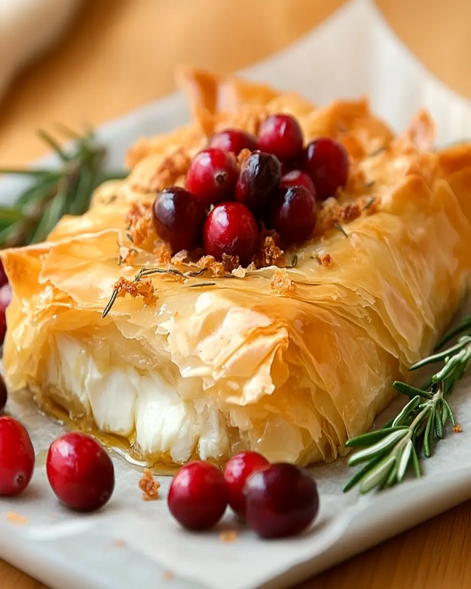 Best Baked Brie: Irresistibly Flaky Phyllo Dough Delight