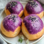 Soft Purple Sweet Potato Buns First Image First Image