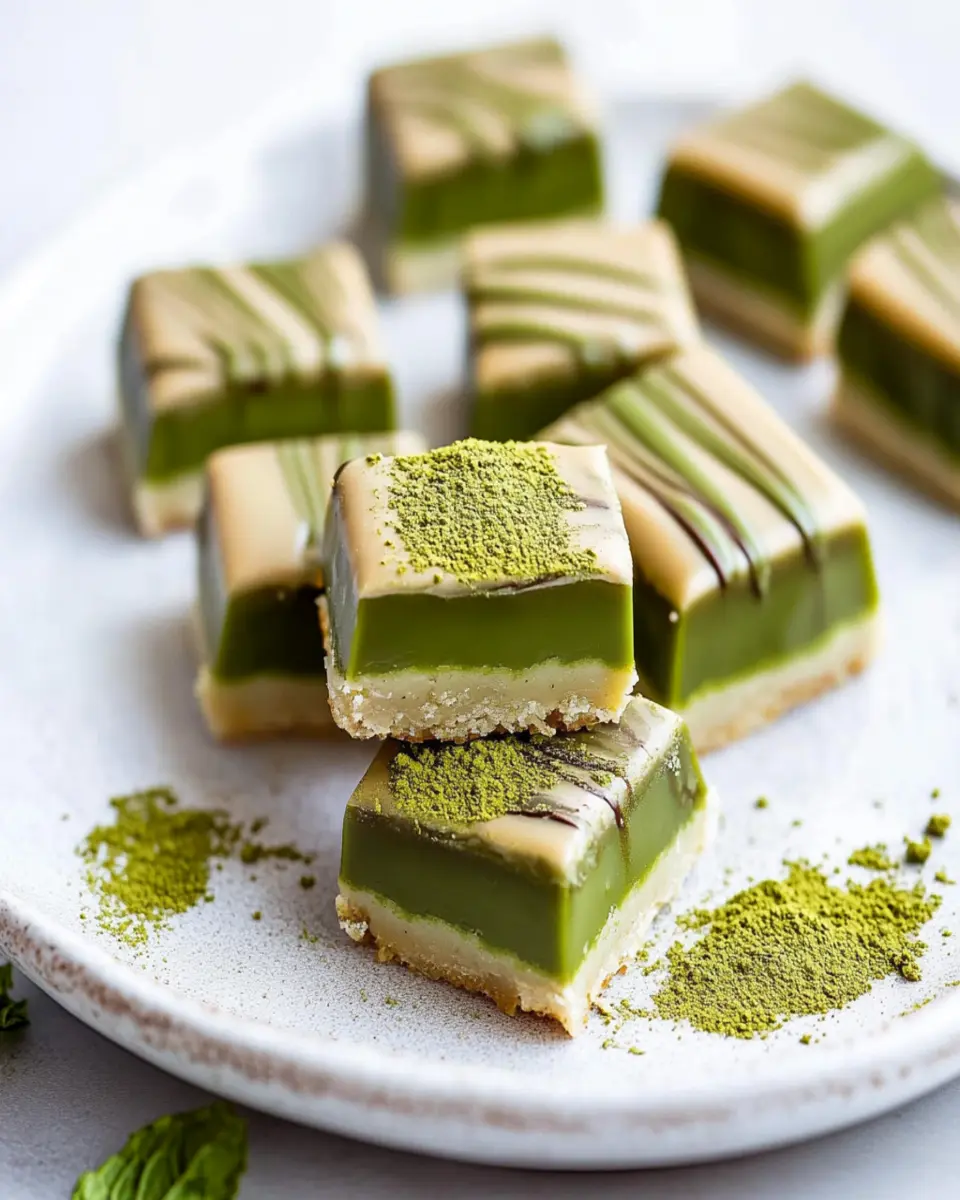 Vegan Matcha Twix Bars: Indulgently Delicious & Guilt-Free Treats