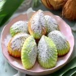 Delicious Pandan Coconut Madeleines First Image First Image