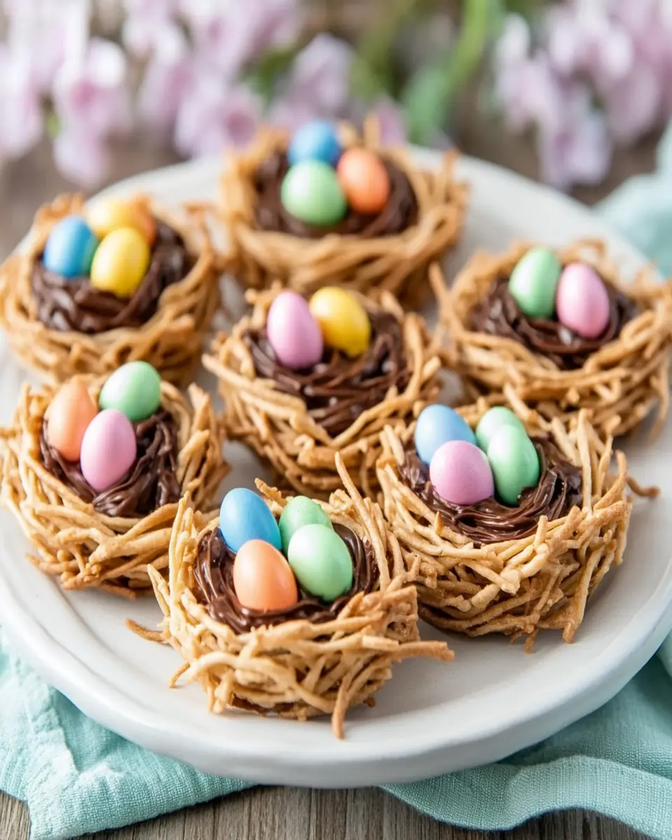Easy Birds Nests Cookies: Irresistibly Crunchy Delights