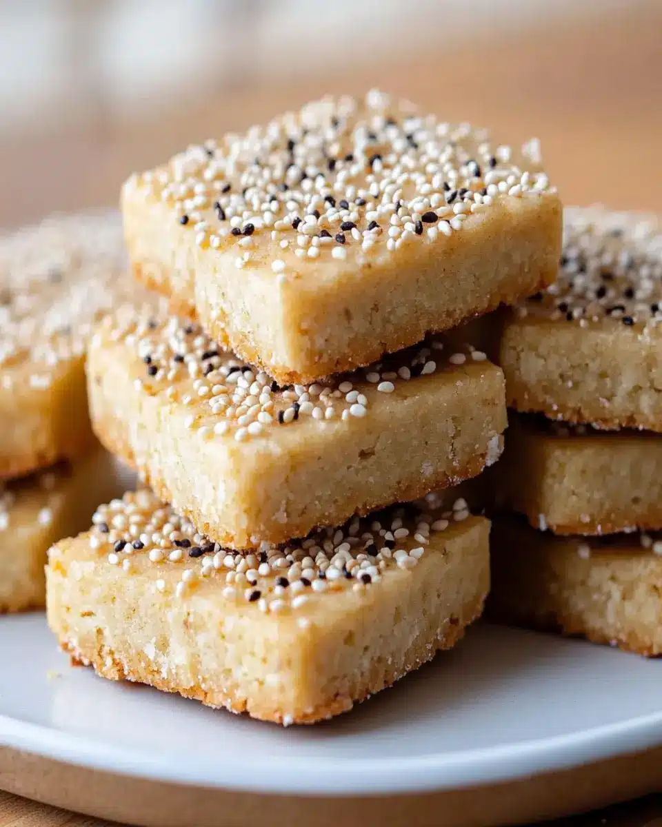 Tahini Shortbread Cookies: Irresistibly Buttery Bliss