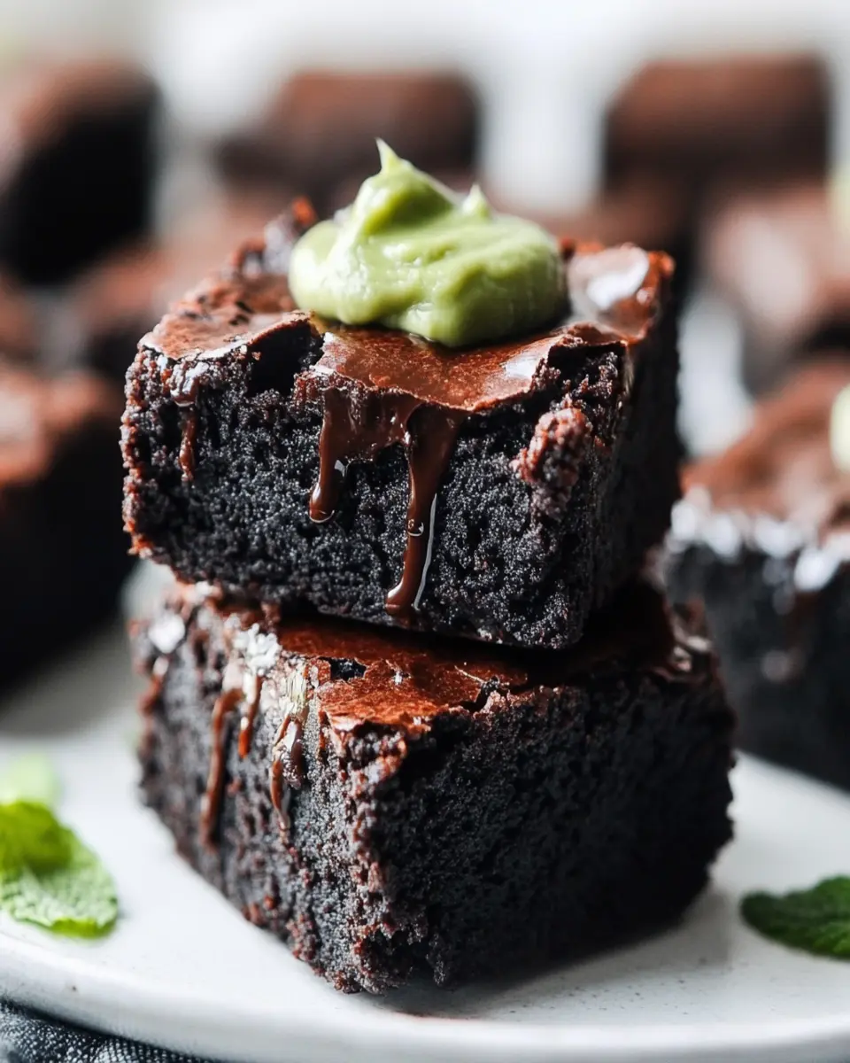 Black Bean Brownies with Avocado: Indulgent and Guilt-Free Delight