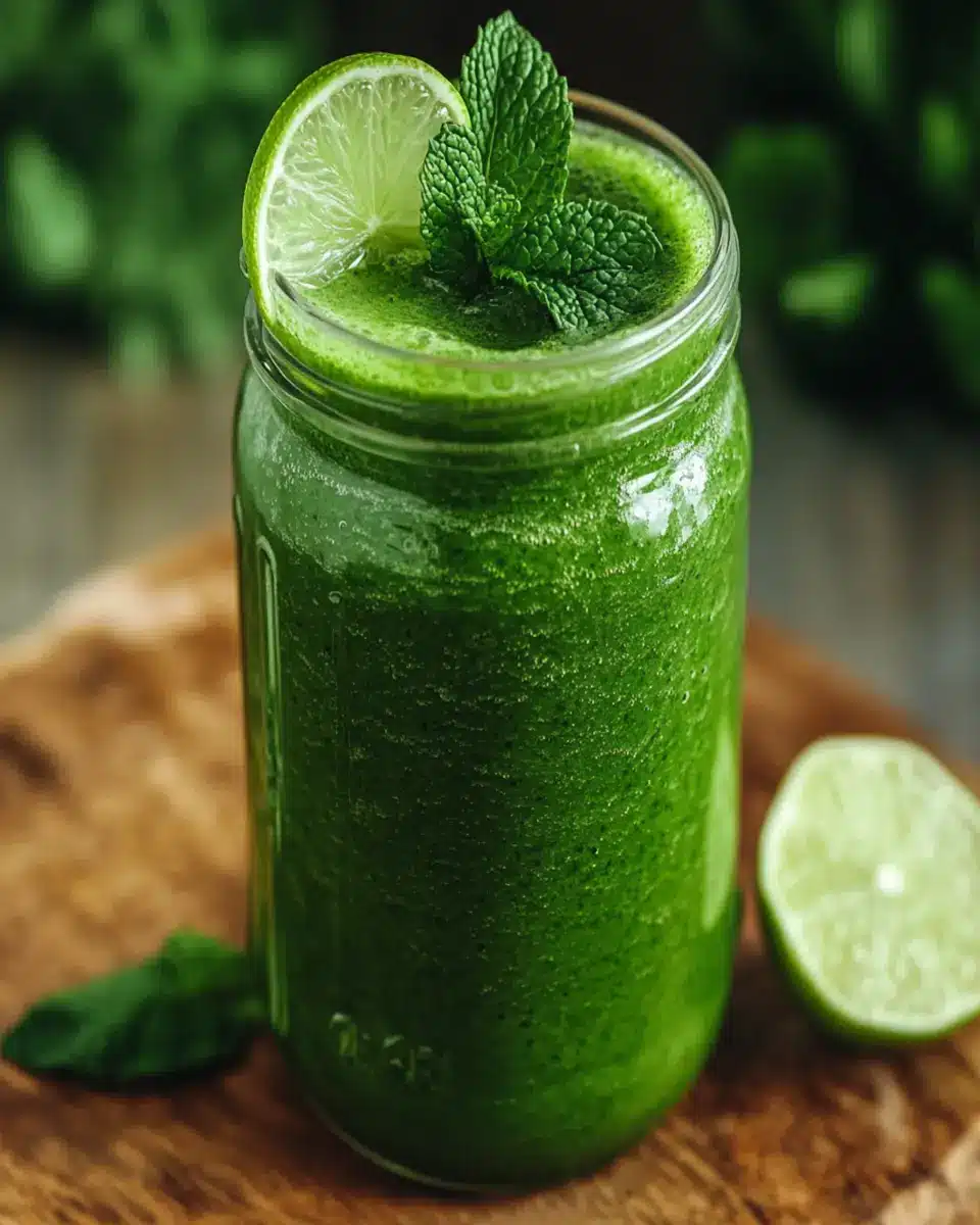 Glowing Green Spirulina Smoothie: Your Best Nutrient Booster