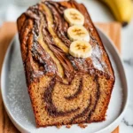 Decadent Nutella Swirl Banana Bread First Image First Image