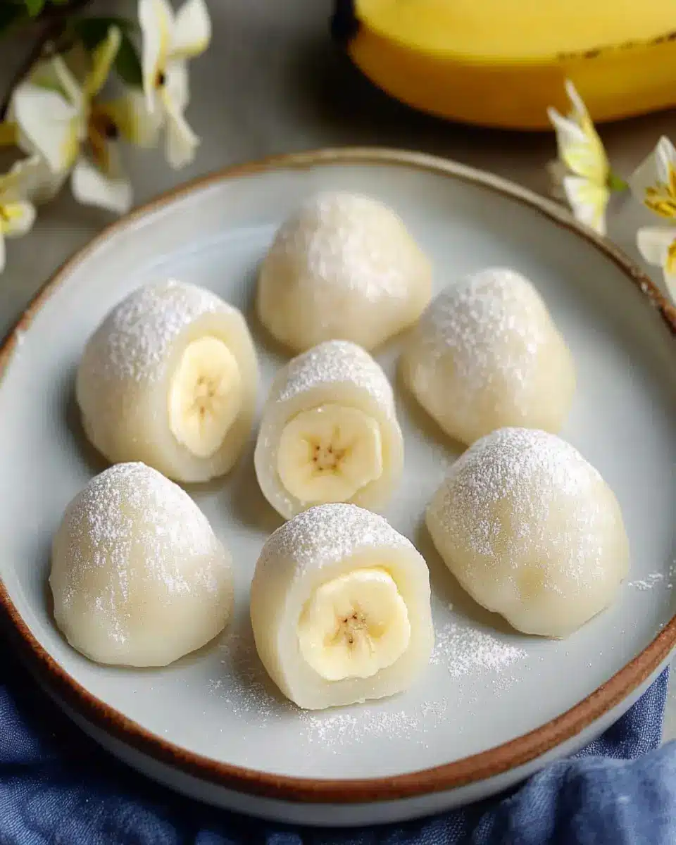Irresistible Banana Mochi: Sweet, Chewy Bliss You’ll Love
