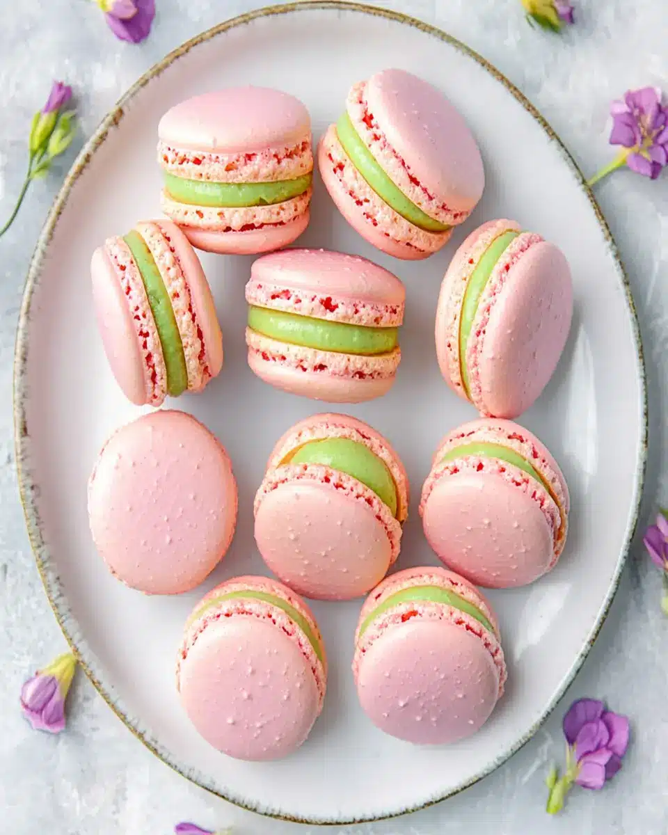 Guava Macarons Recipe with Creamy Guava Buttercream Bliss