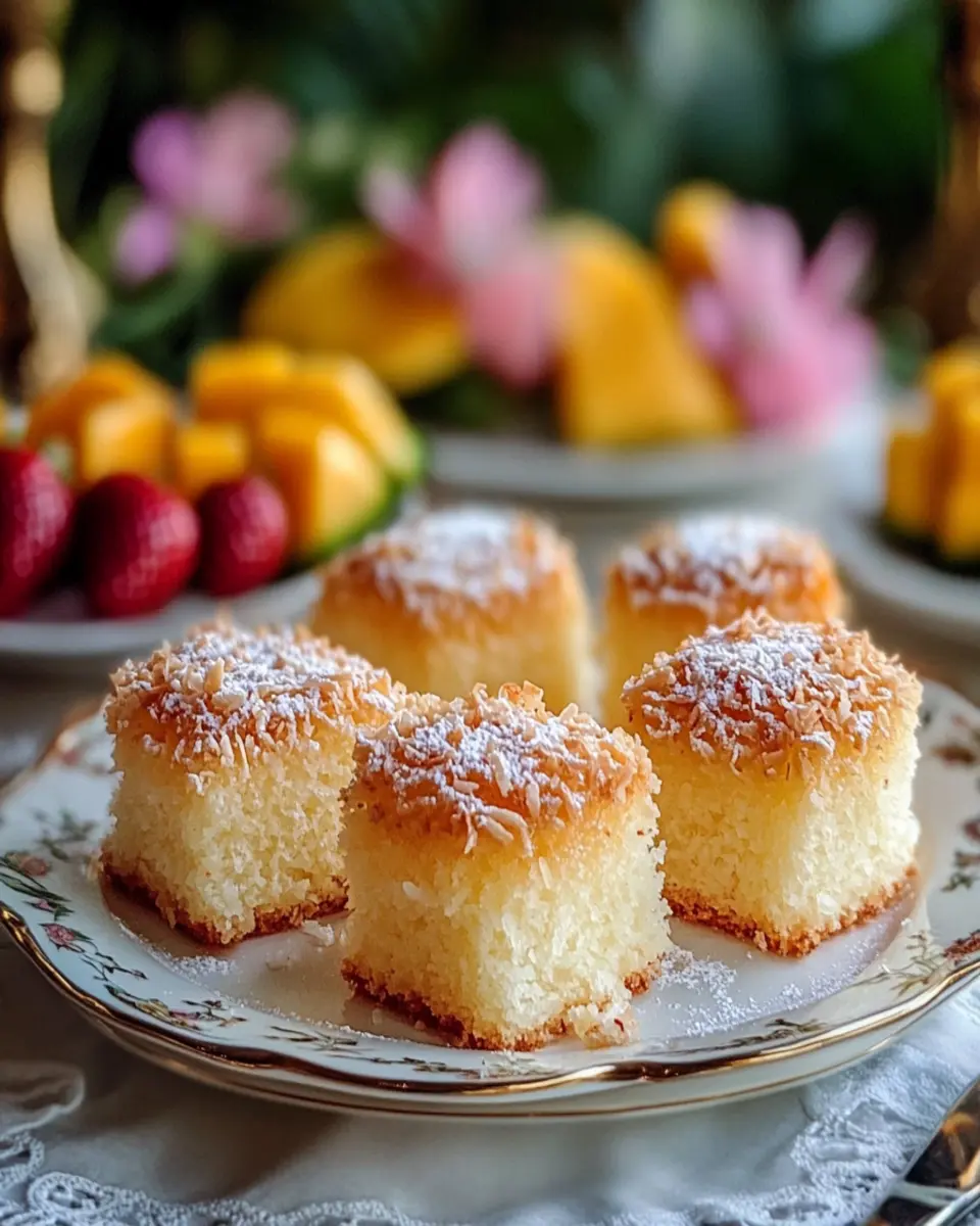 Portuguese Coconut Cakes: Irresistibly Sweet and Easy to Make