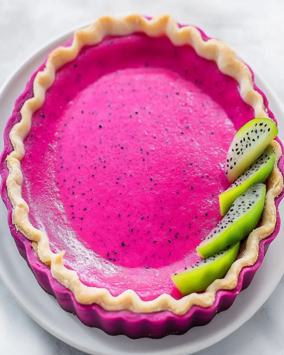 Dragon Fruit Pie Crust Recipe: Indulge in Vibrant Flavors