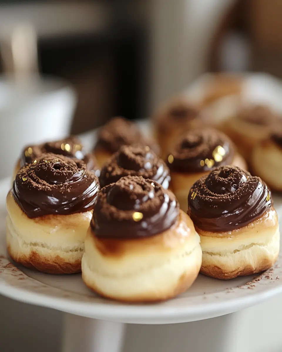 Chocolate Maritozzi Italian Cream Buns: Irresistibly Decadent Delights