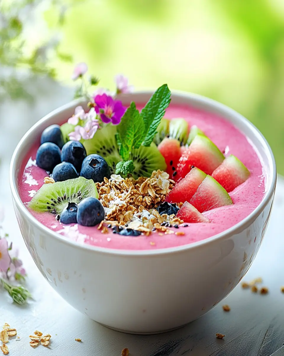 Watermelon Smoothie Bowl: The Juicy, Refreshing Delight You Need