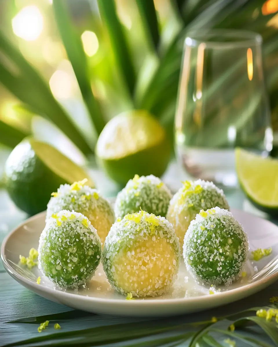 Margarita Balls: Indulgent Treats for Ultimate Relaxation
