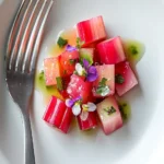 Simply Divine Candied Rhubarb First Image First Image