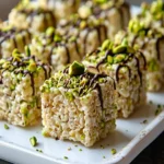 Pistachio Rice Krispie Treats First Image First Image