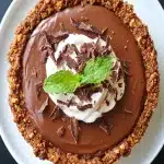 No Bake Chocolate Avocado Pie First Image First Image