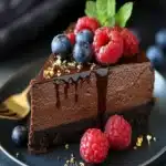 The Healthier Chocolate cheese cake First Image First Image