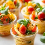 Mini Egg Nest Pasta Salad Cups First Image First Image
