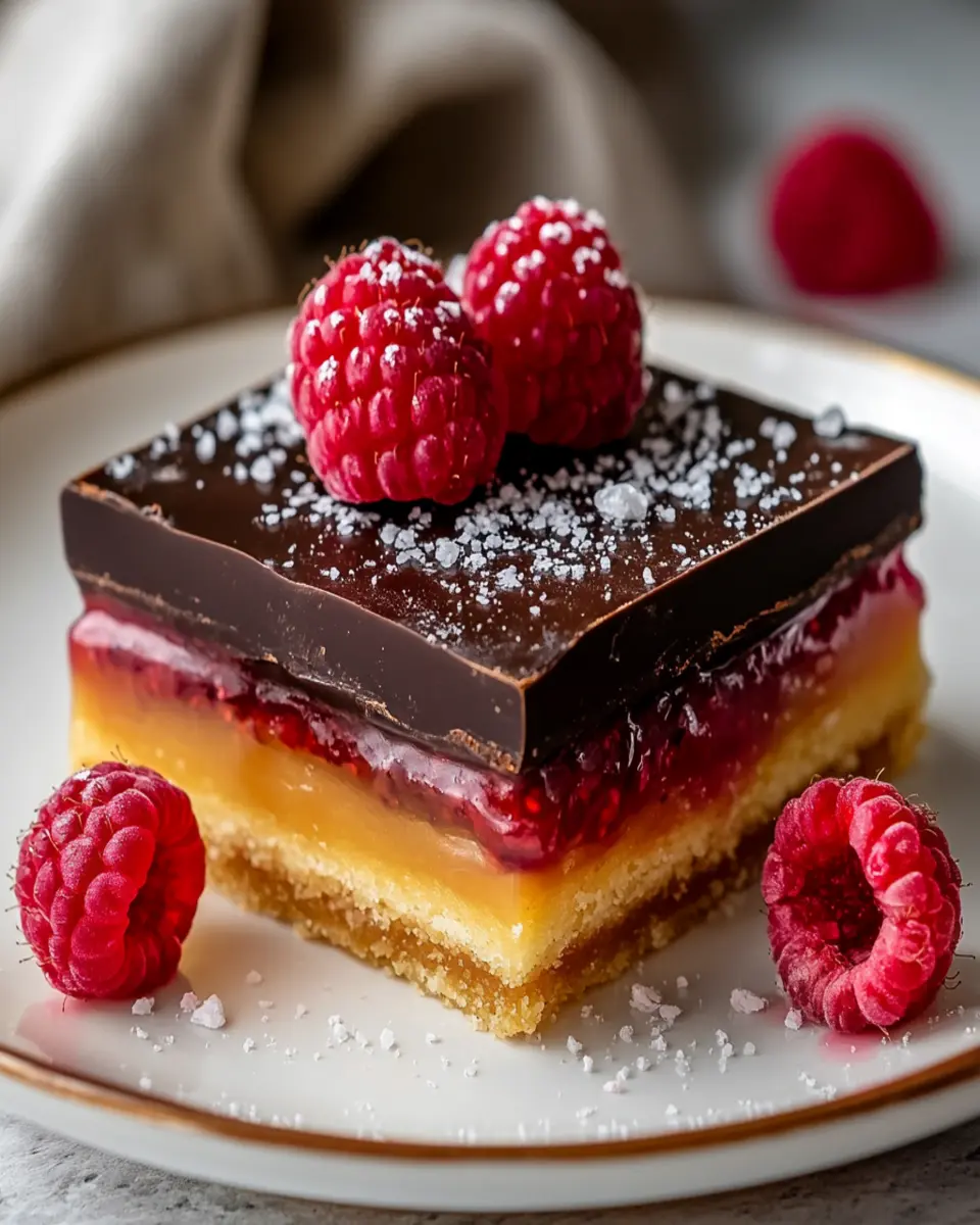 Raspberry Caramel Millionaires Shortbread: Irresistibly Indulgent!